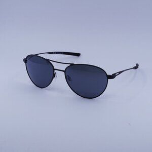 NIKE ACE DRIVER I EV24041 010 Sunglasses Black Aviator Frame, Grey Lenses